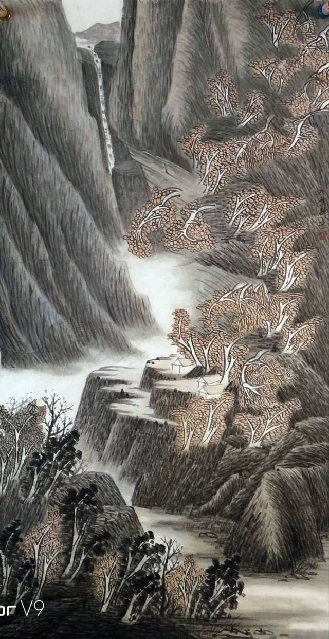 中国画名家——画家孔繁静山水画欣赏