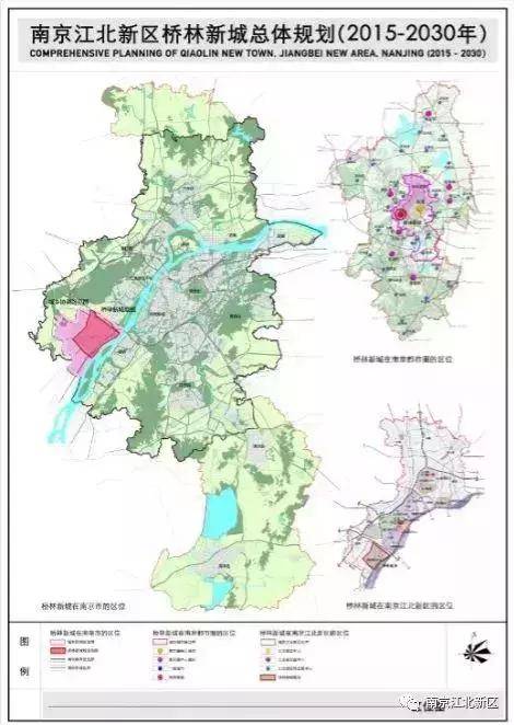 桥林新城位于南京都市区西侧,主城区西南侧,长江北岸与老山之间.