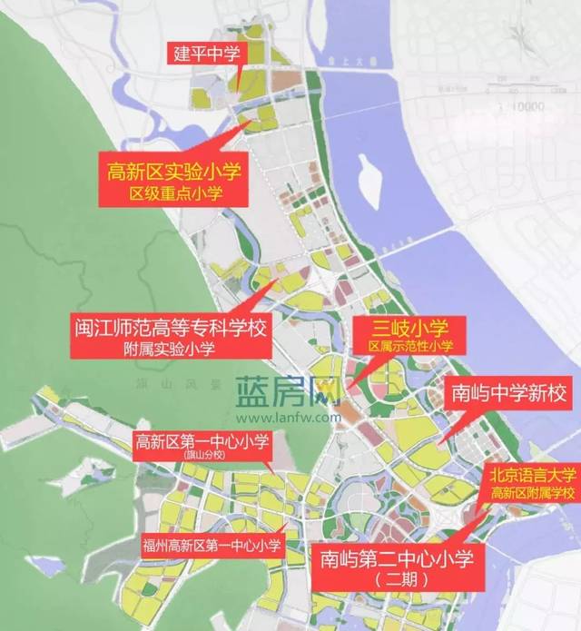 福州高新区将迎来北京语言大学附属学校,还要新建改建一批中小学