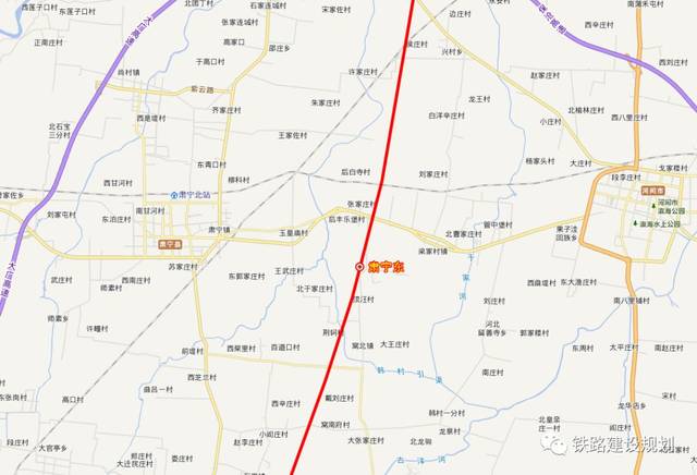 7,衡水南站 衡水南站位于市区南侧谈家庄村附近,滏阳新河北侧,衡水