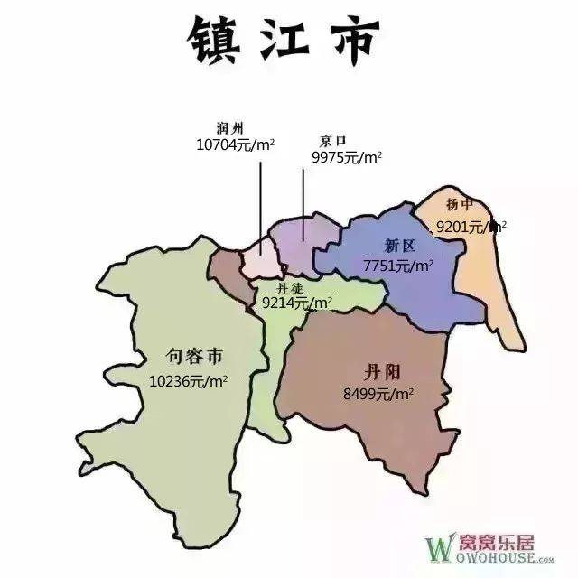 江苏13市41县55区最新房价地图出炉!徐州5月还在涨,6月
