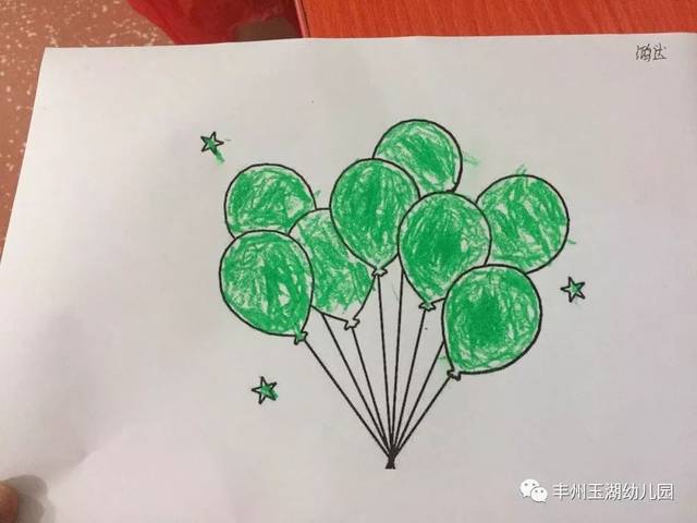 【班级动态】小小班美术活动——给气球添颜色