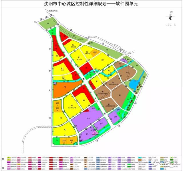 浑南中心城区十二板块控制性详细规划批后公布