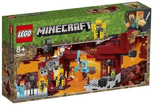 lego minecraft 21154 the blaze bridge