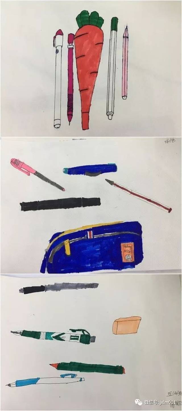 【童画长廊】文具写生