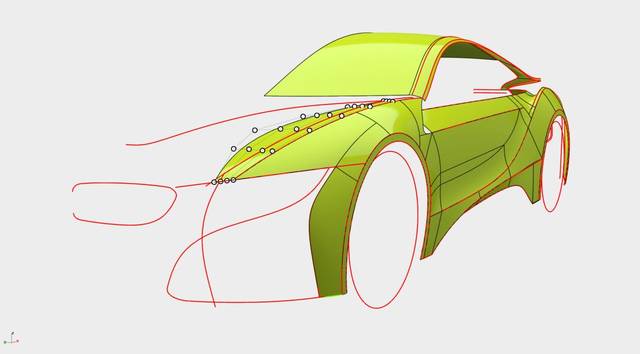 【干货教程】 bmw-i8犀牛建模过程详解