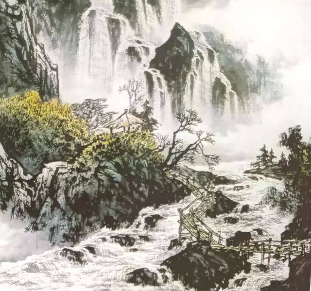 国画大师教你行云流水画山水!