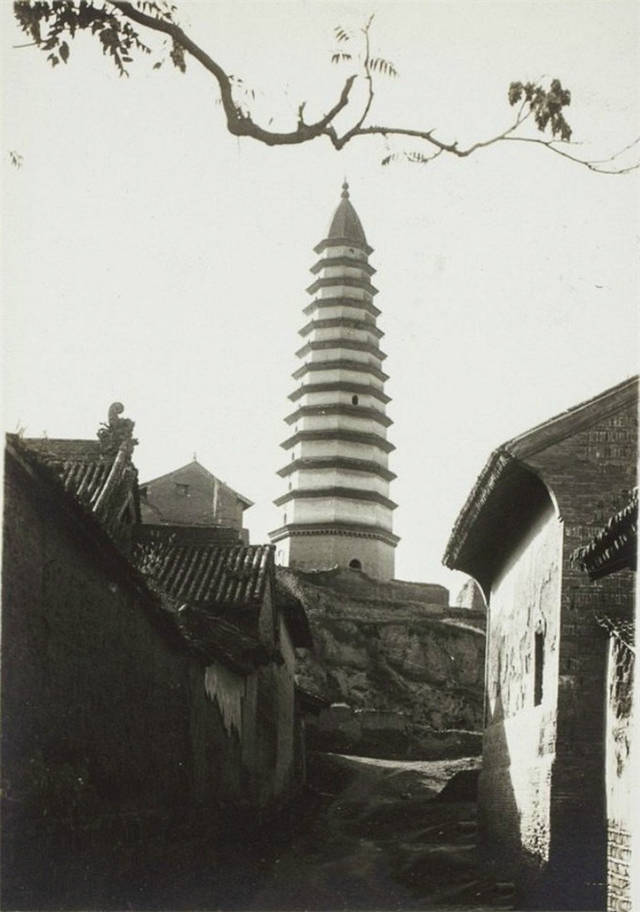 1940年代的山西运城,安邑牌坊可是夏朝的遗迹?