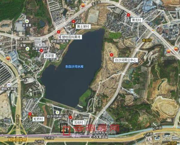 东至花之城,青龙村,南至东白沙河水库,西至呼马溪,北至呼马山.