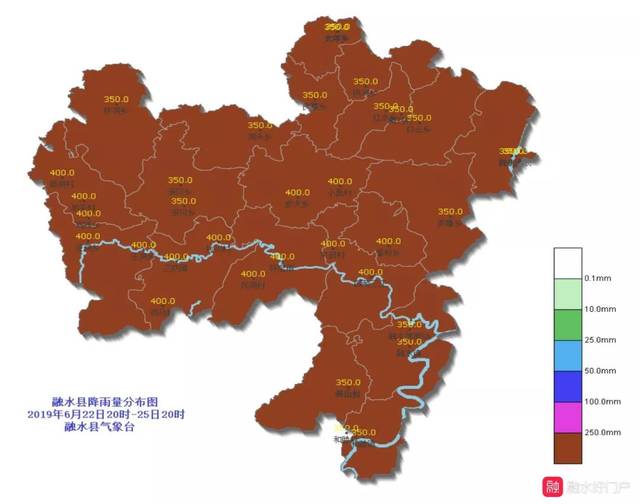 未来几天融水将出现持续强降雨天气