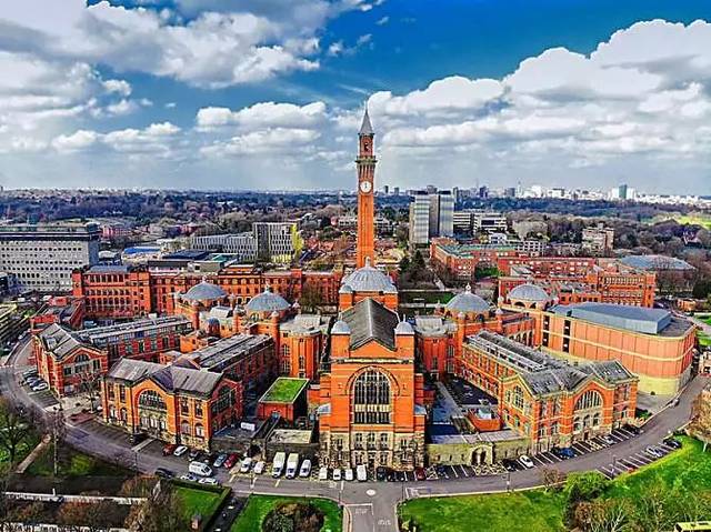 英国伯明翰大学,泰晤士高等教育世界大学2019年排名: 116