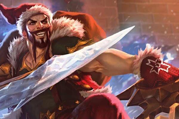 英雄联盟:想练德莱文,皮肤很重要,手感最好的4