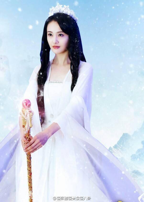 麦迪娜,在《幻城》中扮演的岚裳公主,真得像个仙女!
