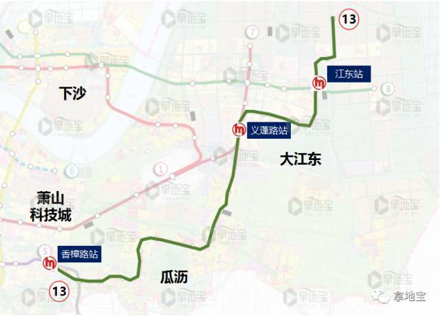 杭州地铁四期规划!涉及钱塘新区13号线,8号线东延等.