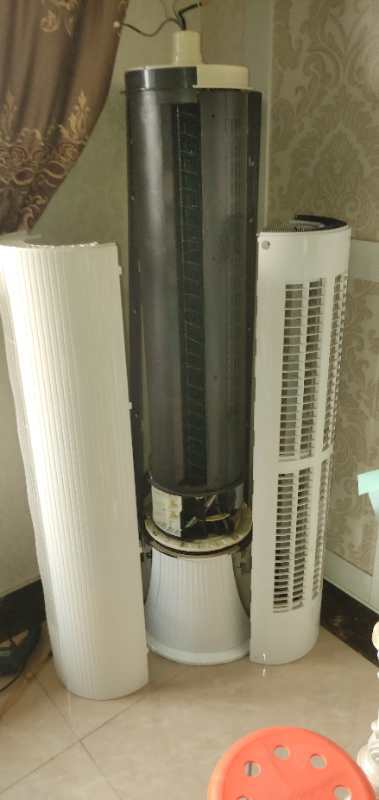 格力圆柱空调拆卸教程—小绿人清洗