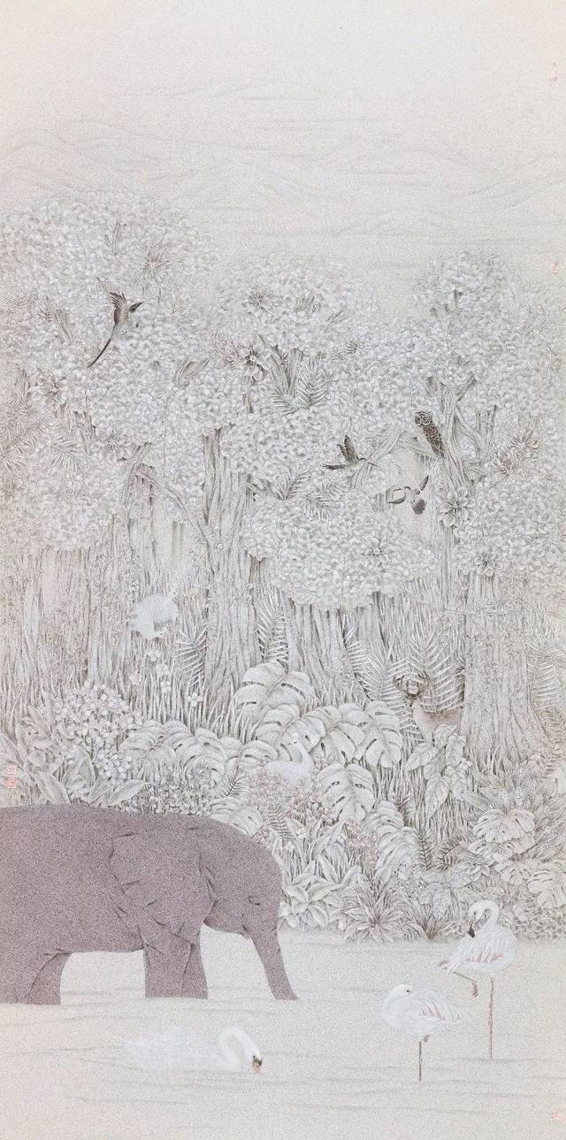 邀请函 || 沧州工贸学校首届工笔画专业学生书画