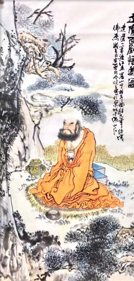 "造物无音却有情",仝老师以人文情怀入画,将己之"悟"与自然之"机"