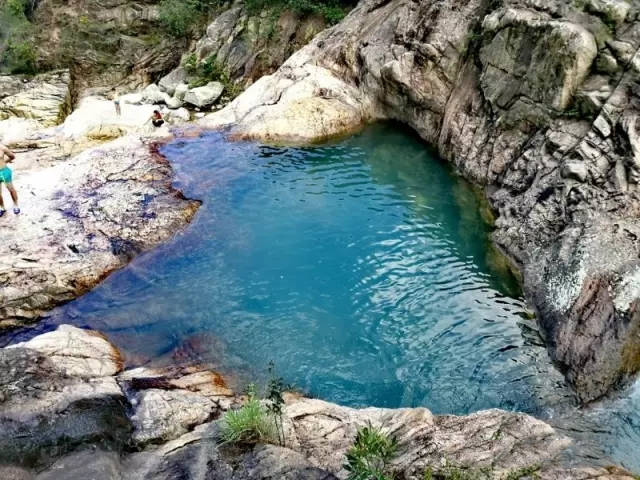 7月7日 山间一潭水,悠游无夏日,狮子头莲花坑溯溪游泳