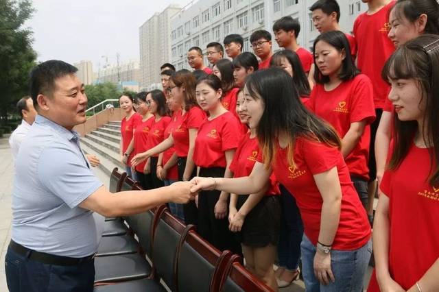 2019年渭南师范学院西部计划志愿者欢送座谈会