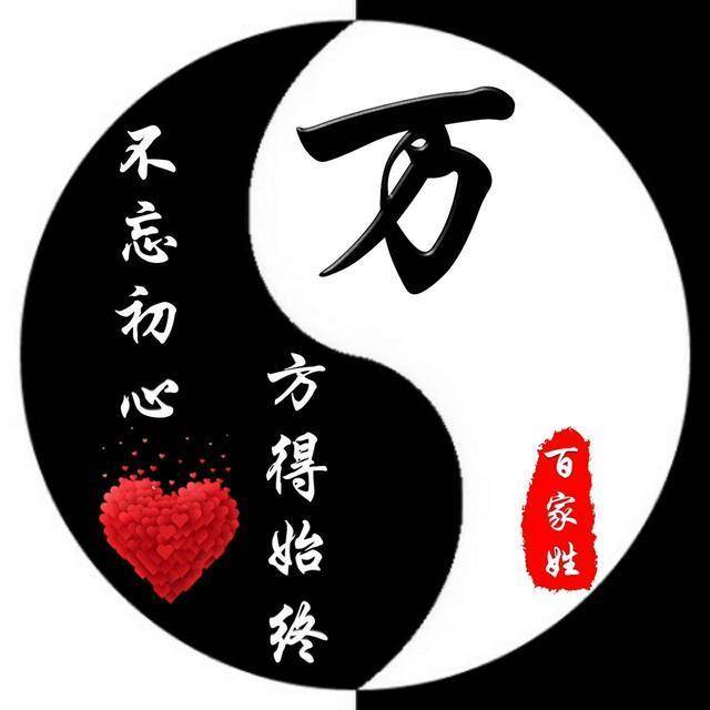 万物化生超级太极姓氏头像,微信头像,请查收带走