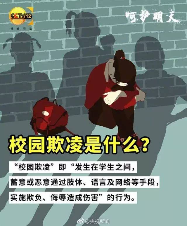 对校园欺凌说不