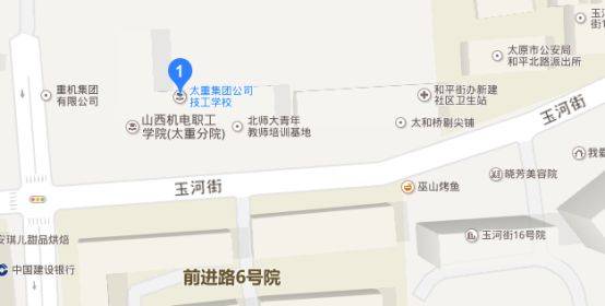 乘坐903/903支路 太原师范学院东门站下车 考场分布图 地址: 太原市太