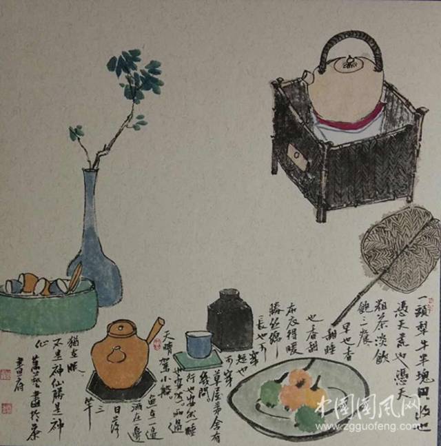 萧艺美术作品欣赏(一)