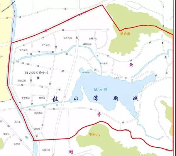 江阴市2019年城区初中和敔山湾实验学校学区划分出炉