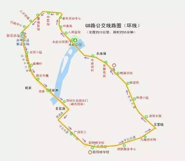 附最新公交车线路图