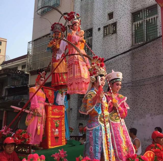 2019广东飘色巡游抢先看,陆河会场精彩预览让你大饱眼福