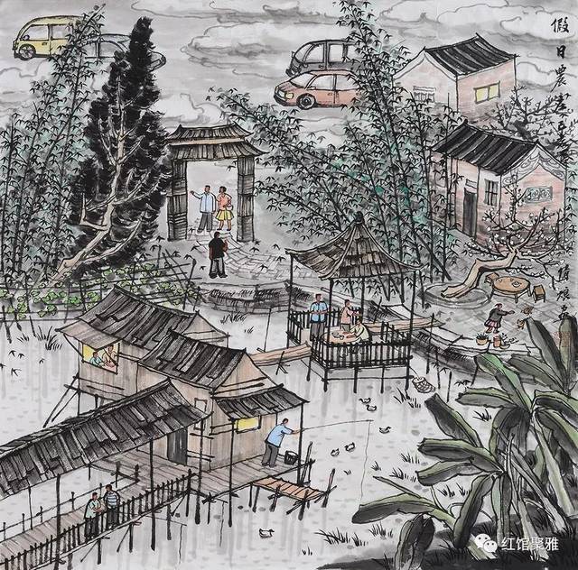 【北京景阳画院】中国人民大学艺术学院研修班导师室