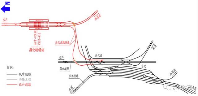 其中昌北机场站规划为地下站,规划为2台4线. 其实早在今年5月30日