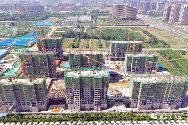 商丘南部新城安置区建设进度怎么样?看这里