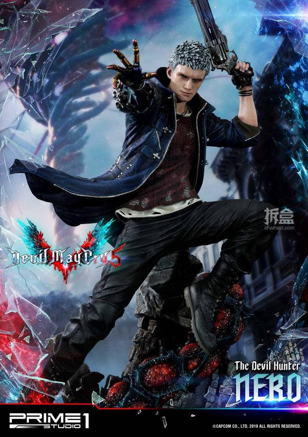 prime 1 studio《鬼泣5/devil may cry》nero尼禄 1:4雕像