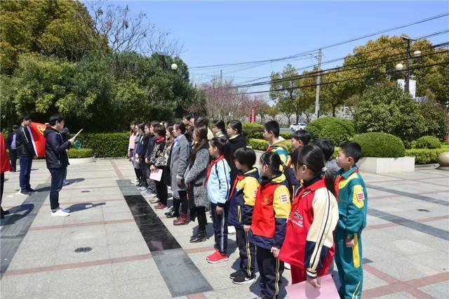 张堰小学"传承红色基因 争做好新时代好队员"活动