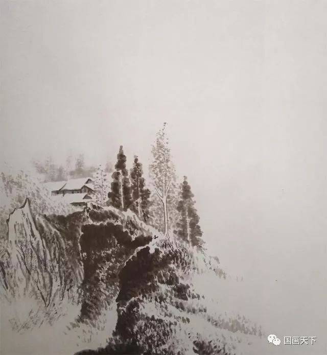 终于找到雪景画法步骤了!快收藏