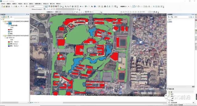 Arcgis中遥感影像地理配准、矢量化与地图制作