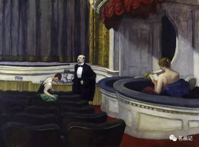 【名画记】孤独的夜游者:爱德华·霍普 edward hopper