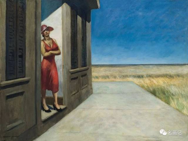 【名画记】孤独的夜游者:爱德华·霍普 edward hopper 作品欣赏