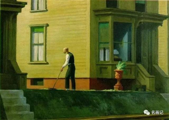 【名画记】孤独的夜游者:爱德华·霍普 edward hopper