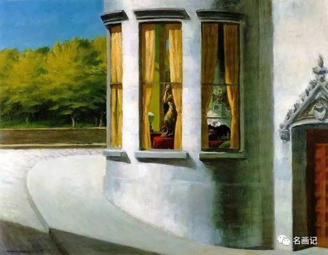 【名画记】孤独的夜游者:爱德华·霍普 edward hopper