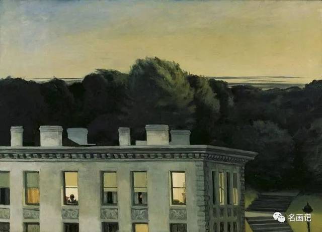 【名画记】孤独的夜游者:爱德华·霍普 edward hopper