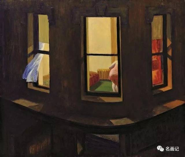 【名画记】孤独的夜游者:爱德华·霍普 edward hopper