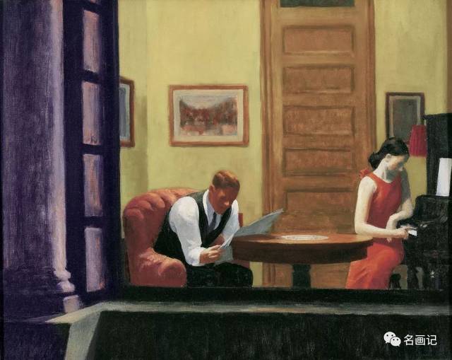 【名画记】孤独的夜游者:爱德华·霍普 edward hopper