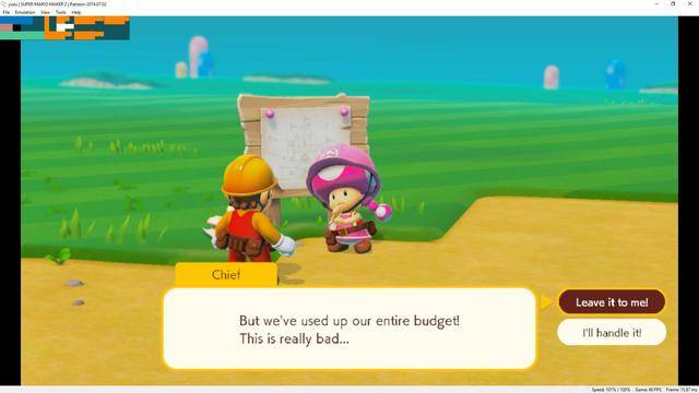 Switch模拟器Yuzu运行《超级马里奥制造2》效
