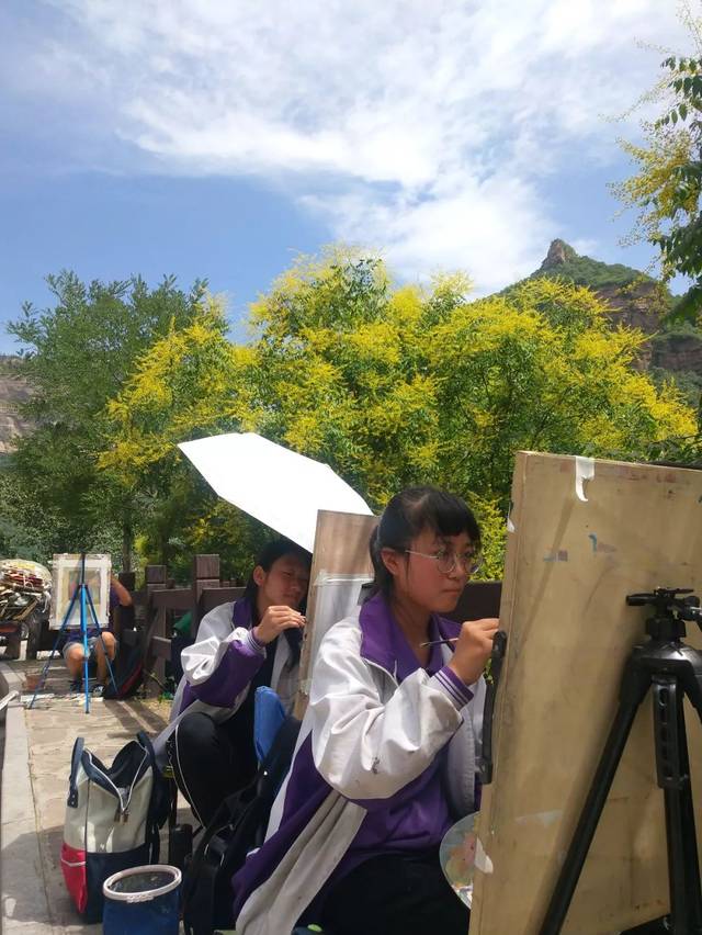 保定美术中学:记高二年级写生课程:归从巍巍太行,续写辉煌篇章