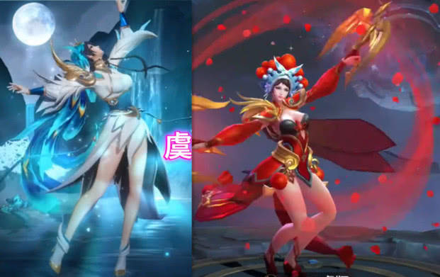 虞姬冠军皮肤对比霸王别姬,云霓雀翎到底买不买,看完你就有数了