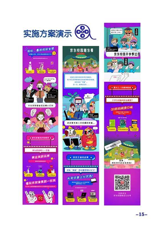 京东校园是京东的子品牌,面对大学生这类的年轻群体.