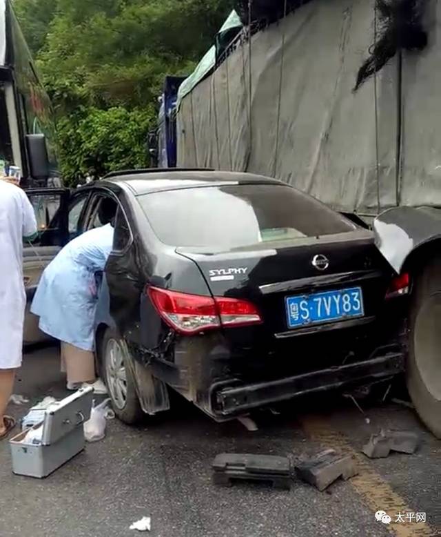 "广州至蒙山"班车今天发生车祸