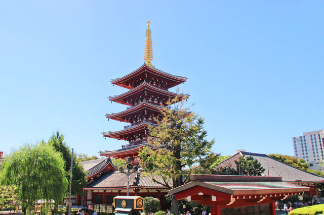 原创日本东京最古老的寺庙,比河南少林寺晚133年,成知名景点